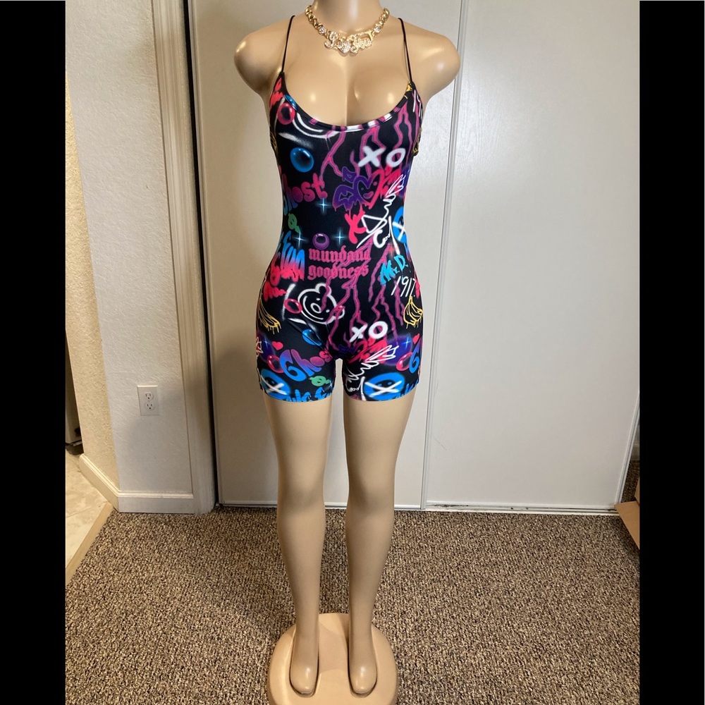 Graffiti Romper